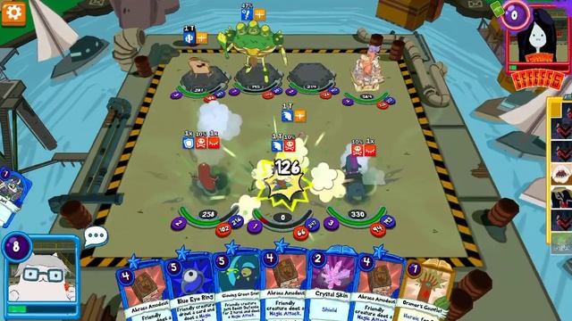Blue plains against Lvl 1 Axel - Card Wars Kingdom смотреть онлайн