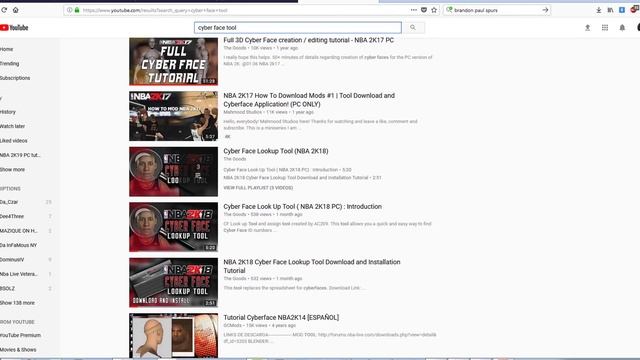 NBA 2K19 Cyber Face ID List - Overview and Links смотреть онлайн