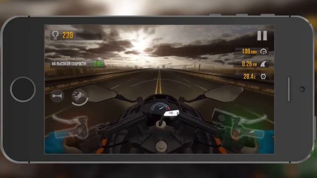 Обзор Traffic Rider для iOS/Android от создателей Traffic Racer смотреть онлайн