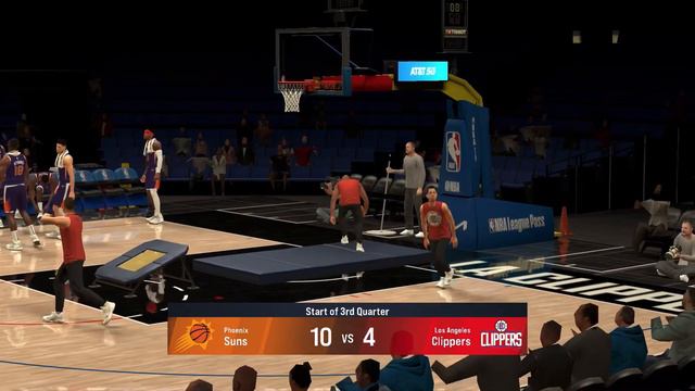 LA clippers vs phoenix suns NBA 2K23 arcade edition смотреть онлайн