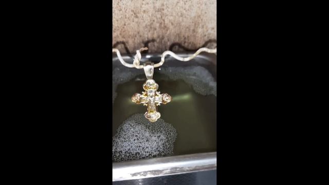 Чистим серебряный крест смотреть онлайн