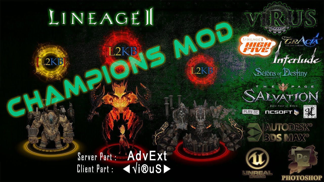 Champions Mod AdvExt64-viRUS. For The L2KB Server ◄√i®uS►