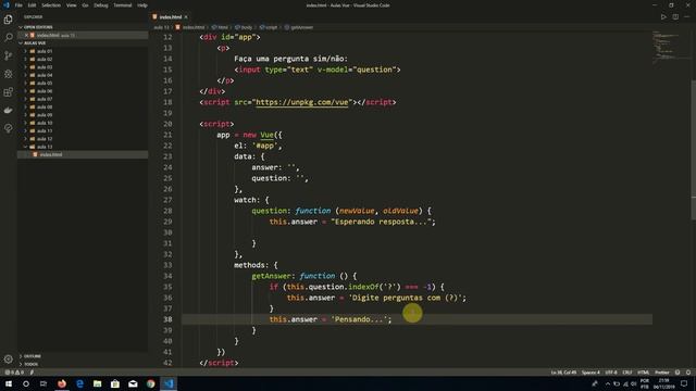Curso de Vuejs - 13 - (Watchers) Observadores смотреть онлайн