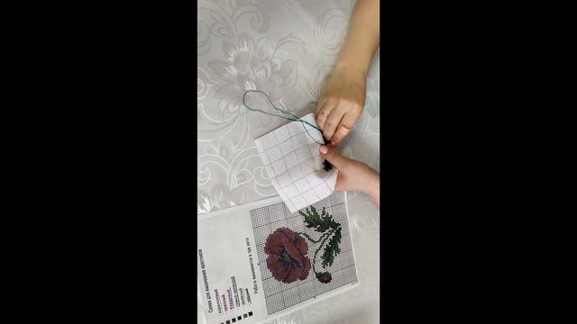 Видеовстреча для участников клуба "Мир вышивки" "Маки" смотреть онлайн