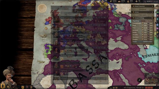 End Of The Game - Khill Kru - Let's Play Crusader Kings 3 [No War, What Nepotism?, West Africa] - 7 смотреть онлайн