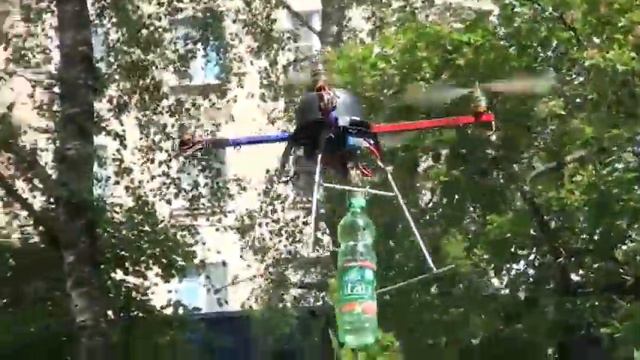 Heavy quadrocopter from multicopter.ru test flight смотреть онлайн
