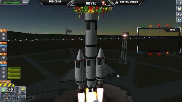 Стрим по Kerbal Space Program пытаемся выйти на орбиту смотреть онлайн