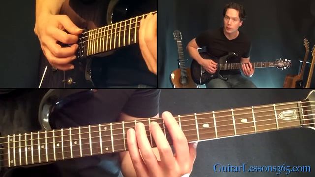 Holy Wars Guitar Lesson - Megadeth - Famous Riffs смотреть онлайн