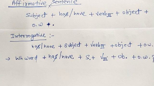 Present perfect tense / translation Hindi to English / English grammar смотреть онлайн