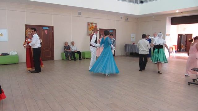 Русская кадриль вальсом. Бал "Танцевальная кругосветка" в КЦ "Зодчие" 2 июля 2022 года. смотреть онлайн