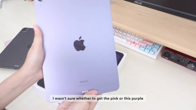 iPad Air 5 Purple: Unboxing with Accessories смотреть онлайн