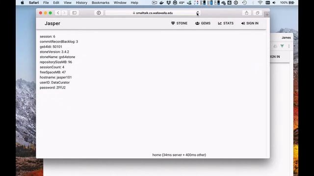 Jasper: Accessing GemStone/S through a web browser смотреть онлайн