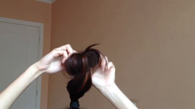 ♥Как сделать прическу Пучок/How to make a beautiful summer hairstyle♥ смотреть онлайн