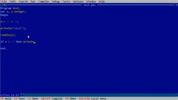 основы Free Pascal
