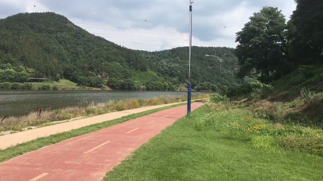 Велосипедная прогулка вдоль живописной реки | Тэгу | Южная Корея смотреть онлайн