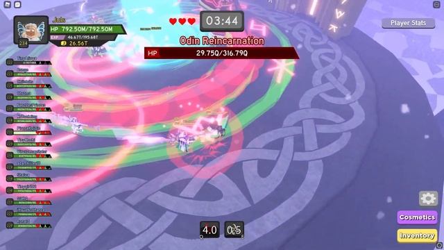 HOW TO DEFEAT ODIN REINCARNATED 4th Boss | Dungeon Quest смотреть онлайн