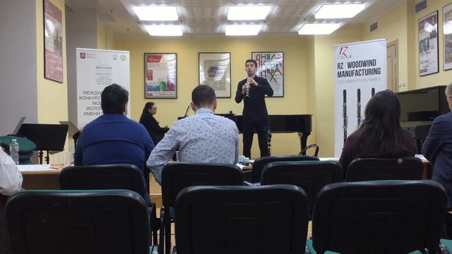 Francaix- clarinet concerto 1st movement смотреть онлайн