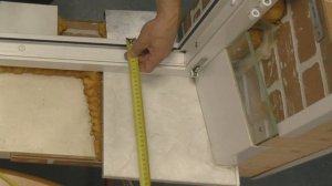 Пластиковые окна: размеры окон Замер отлива и подоконника