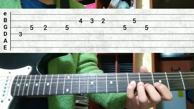 Easiest tabs: Taxi Driver theme