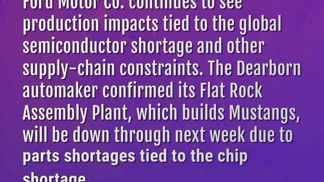 Why Is Ford Parts On Backorder?