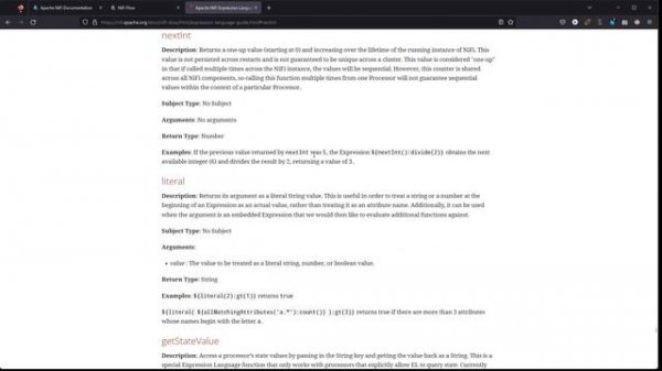 Apache NiFi REST API Basic Access and Usage