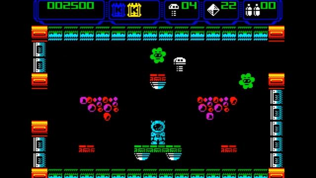 Springbot - Mars Attack! Walkthrough, ZX Spectrum смотреть онлайн