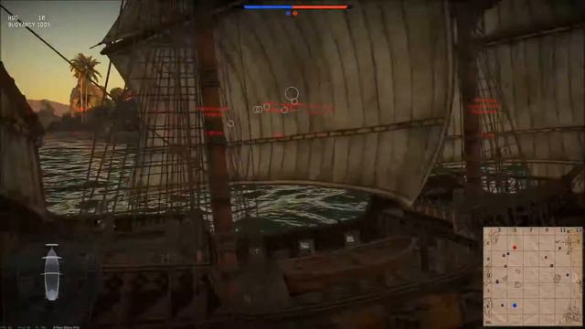 Парусные корабли / флот в War Thunder смотреть онлайн