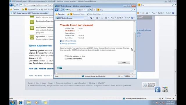 How to remove the FlyStudio computer Virus for free using the eset online scanner смотреть онлайн
