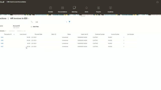 Creating Custom Reports in Oracle ARCS - Part 2: ARCS Transaction Matching Process смотреть онлайн