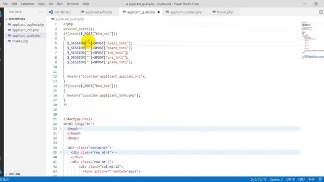 PHP Thanks Page With Get Values смотреть онлайн