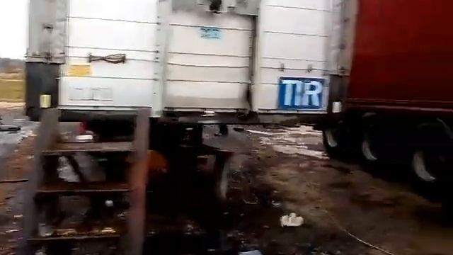 Ремонт рамы полуприцепа Schmitz. 11.10.19. Чернигов. d-tolik смотреть онлайн