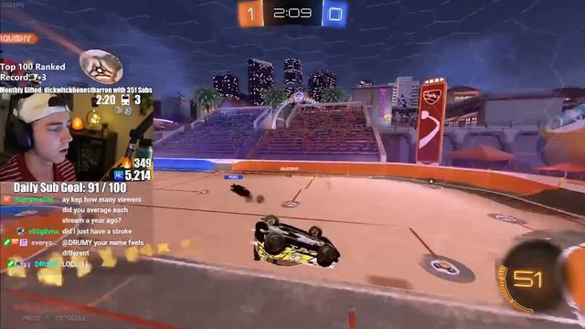 WIN STREAK WORLD RECORD w/SQUISHY | Rocket League смотреть онлайн