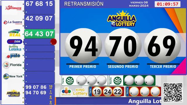 Lotería Real EN VIVO 📺│viernes 8 de marzo 2024 – 12:55 PM смотреть онлайн