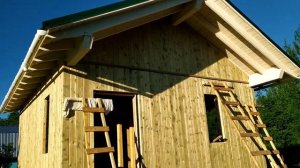 Вертикальная обшивка каркасного дома имитацией бруса. Как состыковать короткую имитацию вертикально