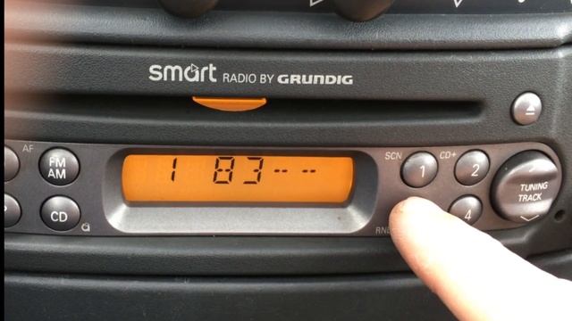 Как разблокировать магнитолу Smart? Разблокировка штатной магнитолы Smart ForTwo смотреть онлайн