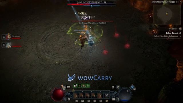World Tier 4 Unlock Diablo 4 - D4 Fallen Temple Run смотреть онлайн