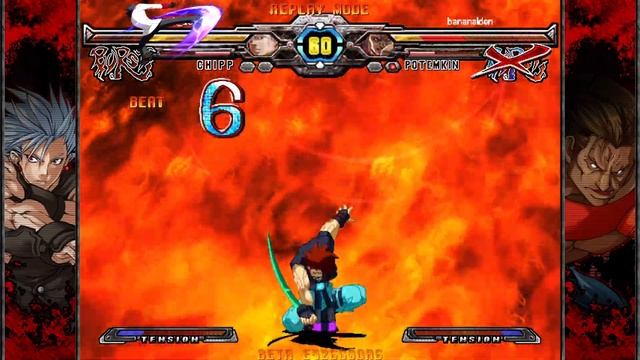 POV: You are a Potemkin player fighting Chipp Zanuff - Guilty Gear XX Accent Core +R смотреть онлайн