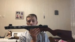 Макет ППШ-41 из картона