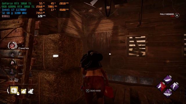 Dead by Daylight - RTX 3060 Ti + i7 11700KF смотреть онлайн