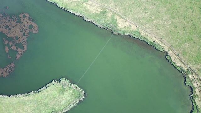 Река Маныч с высоты птичьего полета! смотреть онлайн