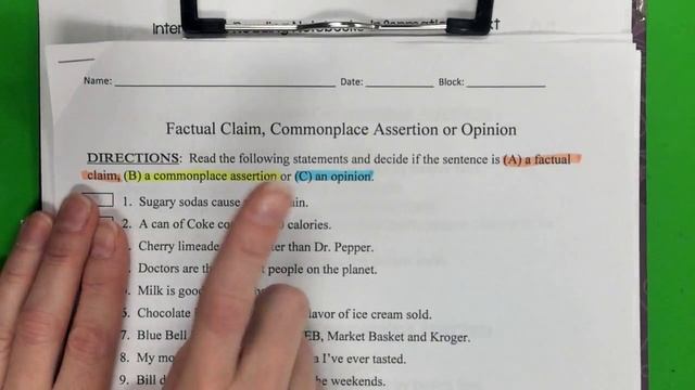 Fact, Opinion and Commonplace Assertions смотреть онлайн