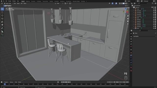 Cozy Isometric Kitchen In Blender! 3D Modeling Tutorial For Beginners смотреть онлайн