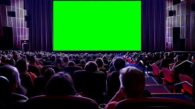 Cinema Chroma Key, Cinema movie theater, Green Screen смотреть онлайн