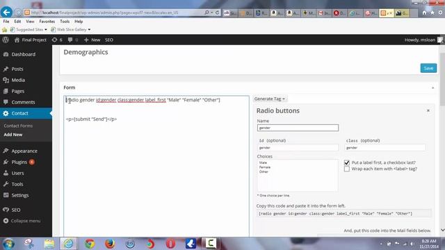 Contact Form 7 Tutorial + Other Form Builders for WordPress смотреть онлайн