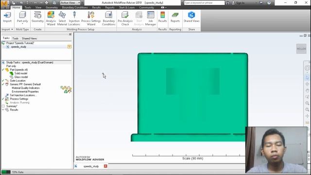 Autodesk Moldflow Adviser 2019 - Preliminary Configuration смотреть онлайн