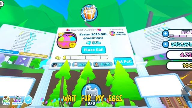 I Put Easter Egg But Cost = 1 Gem! | Roblox Pet Simulator X