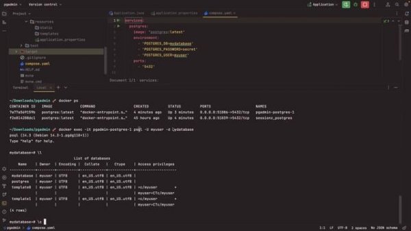 Streamline Your Development: Spring Boot with PostgreSQL & pgAdmin in Docker