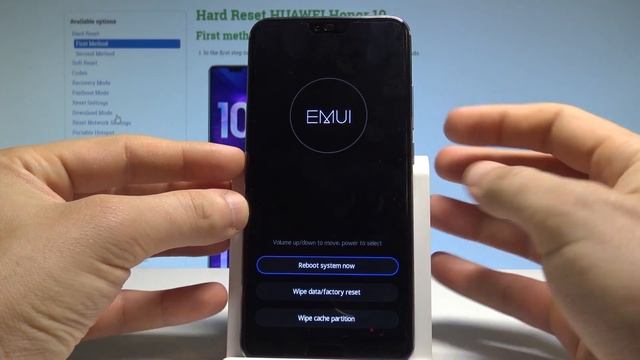 How to Enter EMUI Mode on Honor 10 - EMUI Recovery Mode |HardReset.Info смотреть онлайн
