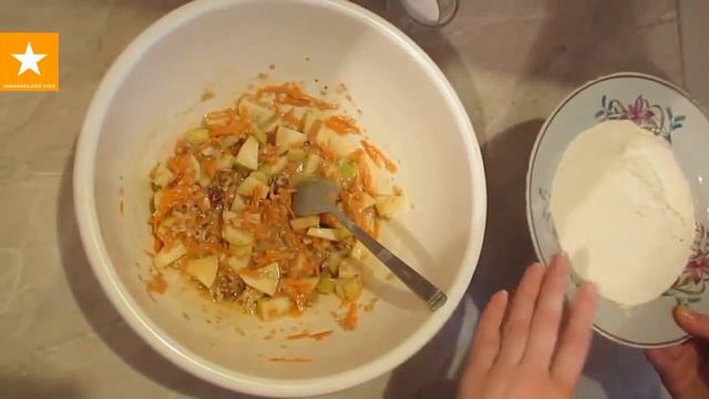 Полезные кексы с морковью и овсянкой. Рецепт без яиц от Мармеладной Лисицы смотреть онлайн