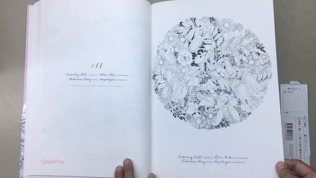 Flip Through | Floribunda (Japanese Edition): A Flower Coloring Book by Leila Duly смотреть онлайн
